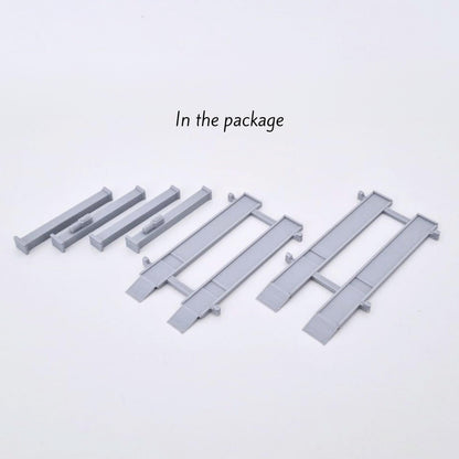 Adjustable Car Lift, 1:64 Diorama Garage Accessory, 3D Printed for Hot Wheels Scale, Custom Colors Available