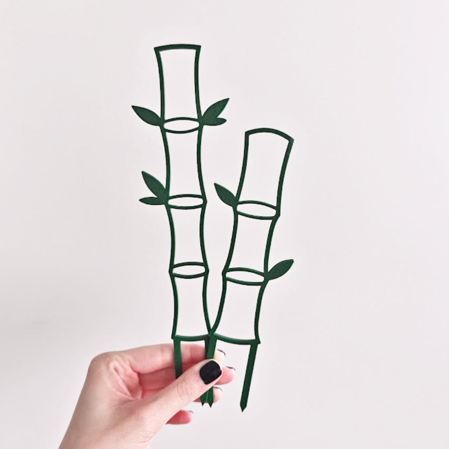 Bamboo Trellis, Decorative Vine Support for Indoor Climbing Plants, 3d Printed Plant Grid