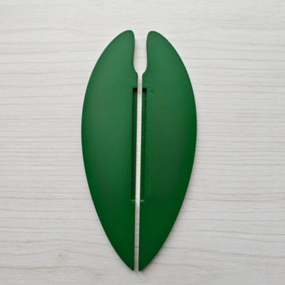 Slip-On Waro Leaf Handles for IKEA MILSBO & RUDSTA Cabinet, No Tools Needed, 3D Printed Anthurium  Warocqueanum Plant Decor