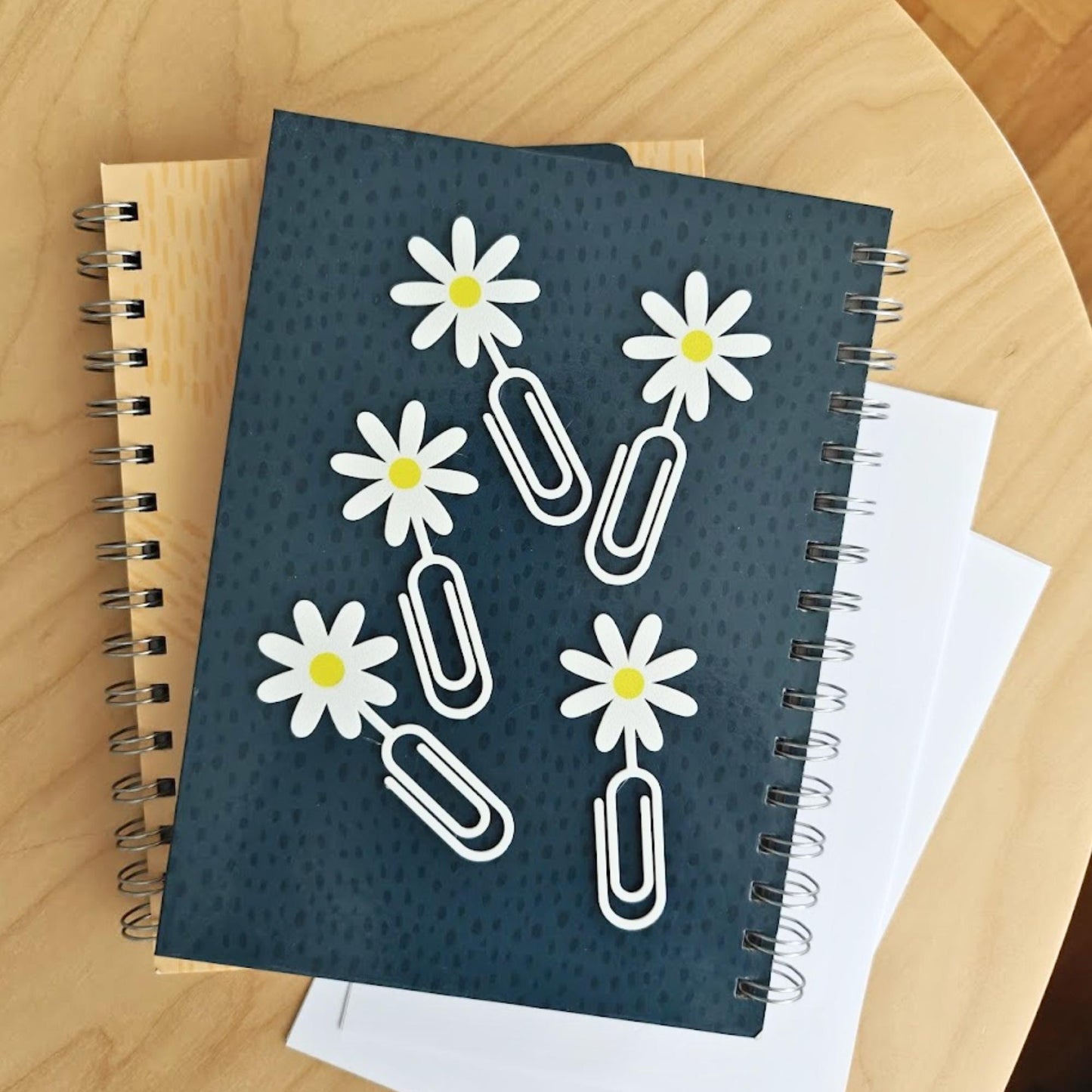 Daisy Paper Clips Set of 5, Cute Floral Bookmarks & Planner Accessories, Gift for Bookworms and Plant Lovers, 3d printed