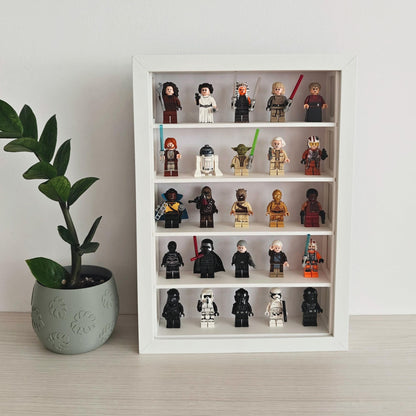 Grid Inserts for IKEA Sannahed Frame 21x30 cm, Lego Figurine Display Organizer, 3D printed Inlay