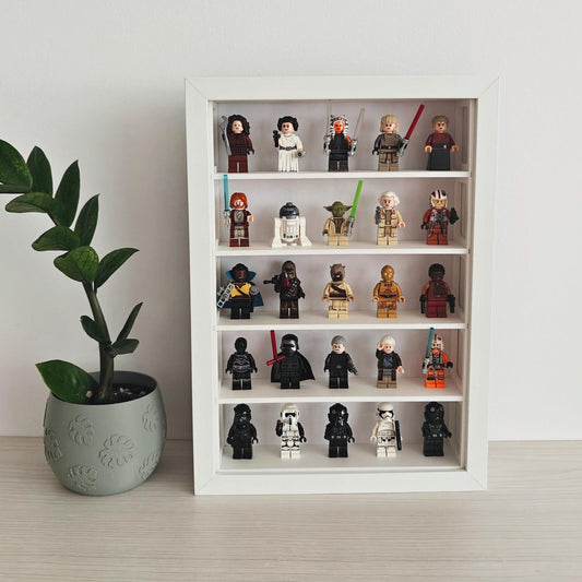 Grid Inserts for IKEA Sannahed Frame 21x30 cm, Lego Figurine Display Organizer, 3D printed Inlay