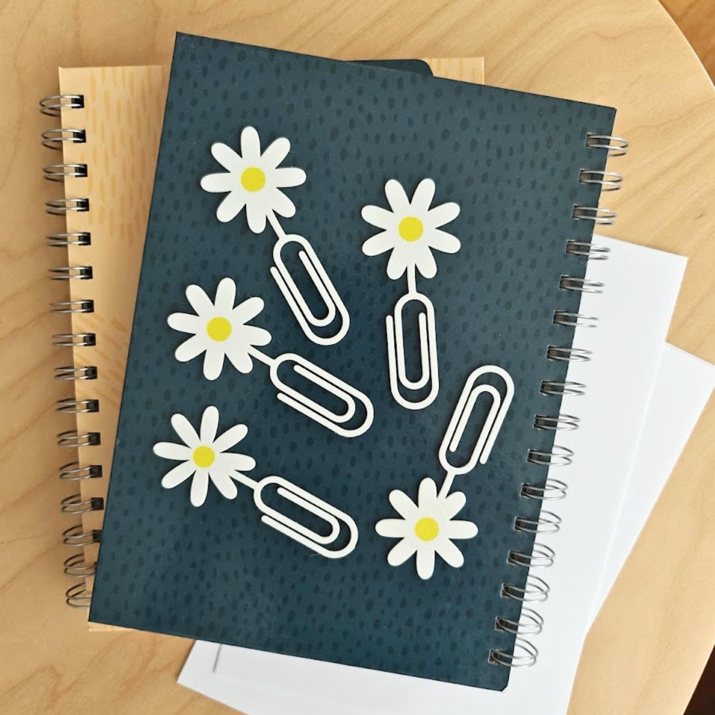 Daisy Paper Clips Set of 5, Cute Floral Bookmarks & Planner Accessories, Gift for Bookworms and Plant Lovers, 3d printed
