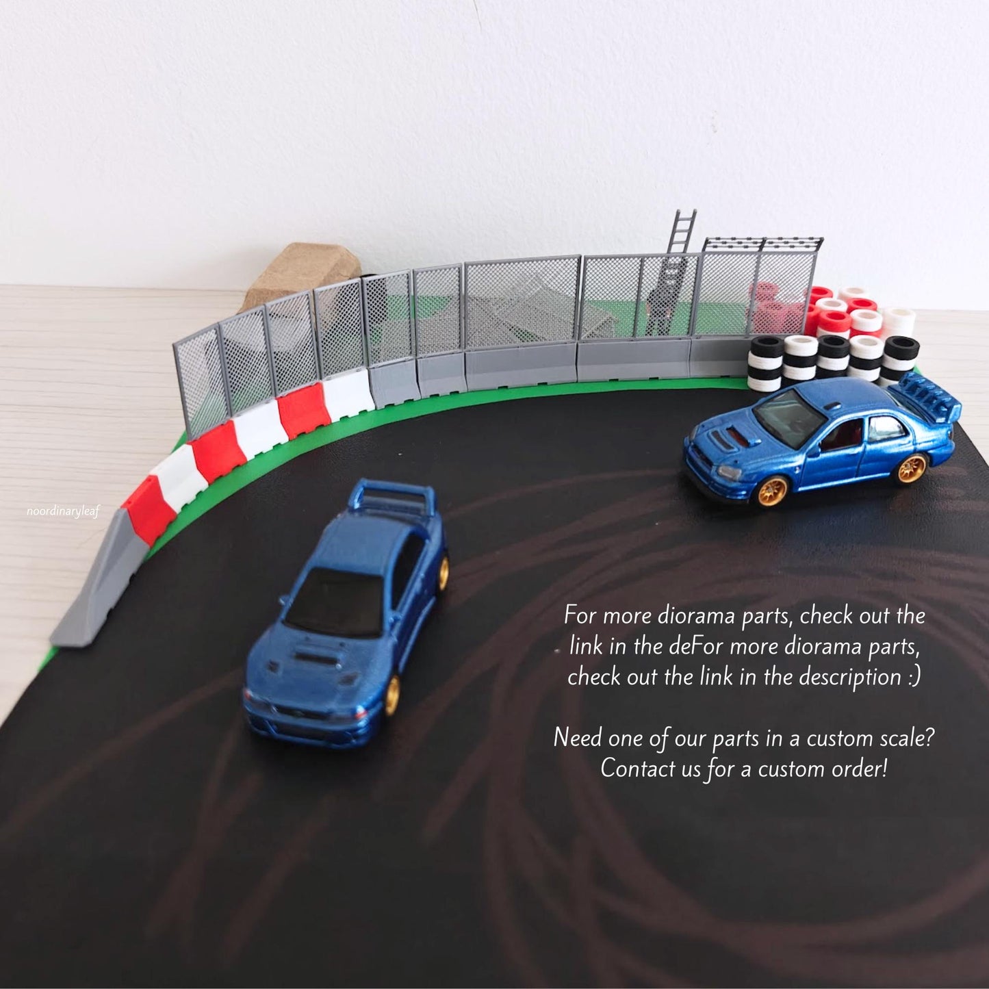 Miniature Extendable Ladder, 1:64 Scale Garage or Pit Crew Accessory, Diorama Race Track, Model Scenes, Crafts, Hobby Projects, 3D print