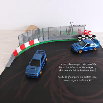 Miniature Extendable Ladder, 1:64 Scale Garage or Pit Crew Accessory, Diorama Race Track, Model Scenes, Crafts, Hobby Projects, 3D print