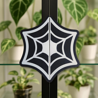 Cobweb Spider Web Handles for IKEA Milsbo & Rudsta Cabinets, Slip-On, No Tools Needed, 3D Printed Plant Greenhouse Decor