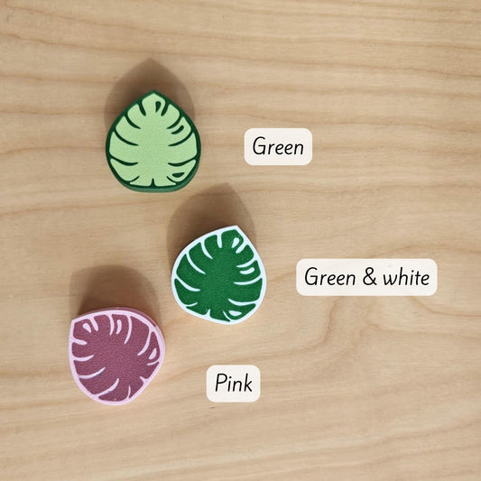 Wall Plant Clips, Monstera Leaf Decorative Vine Holders, Wall Hooks, Climbing Plant Supports, Clips for Plant Care, 3d print