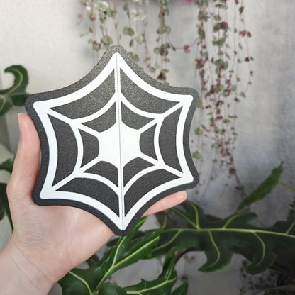 Cobweb Spider Web Handles for IKEA Milsbo & Rudsta Cabinets, Slip-On, No Tools Needed, 3D Printed Plant Greenhouse Decor