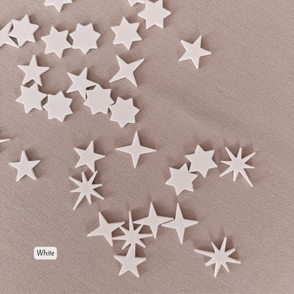 Star Confetti, 5 Shapes, 3D Printed Table Decor, Party Decorations, Holiday Wedding Birthday Scatter, Custom Colors Available, Gift Wrapping