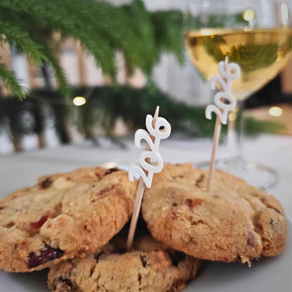 2026 Toothpick Toppers, New Year Cocktail Picks, Cupcake & Party Decorations