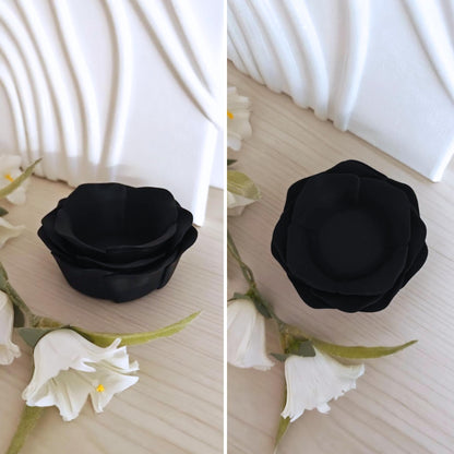 Rose LED Tealight Holder, Floral Candle Holder, Romantic Home Decor, Valentine's Day Gift, 3d print, LED Only