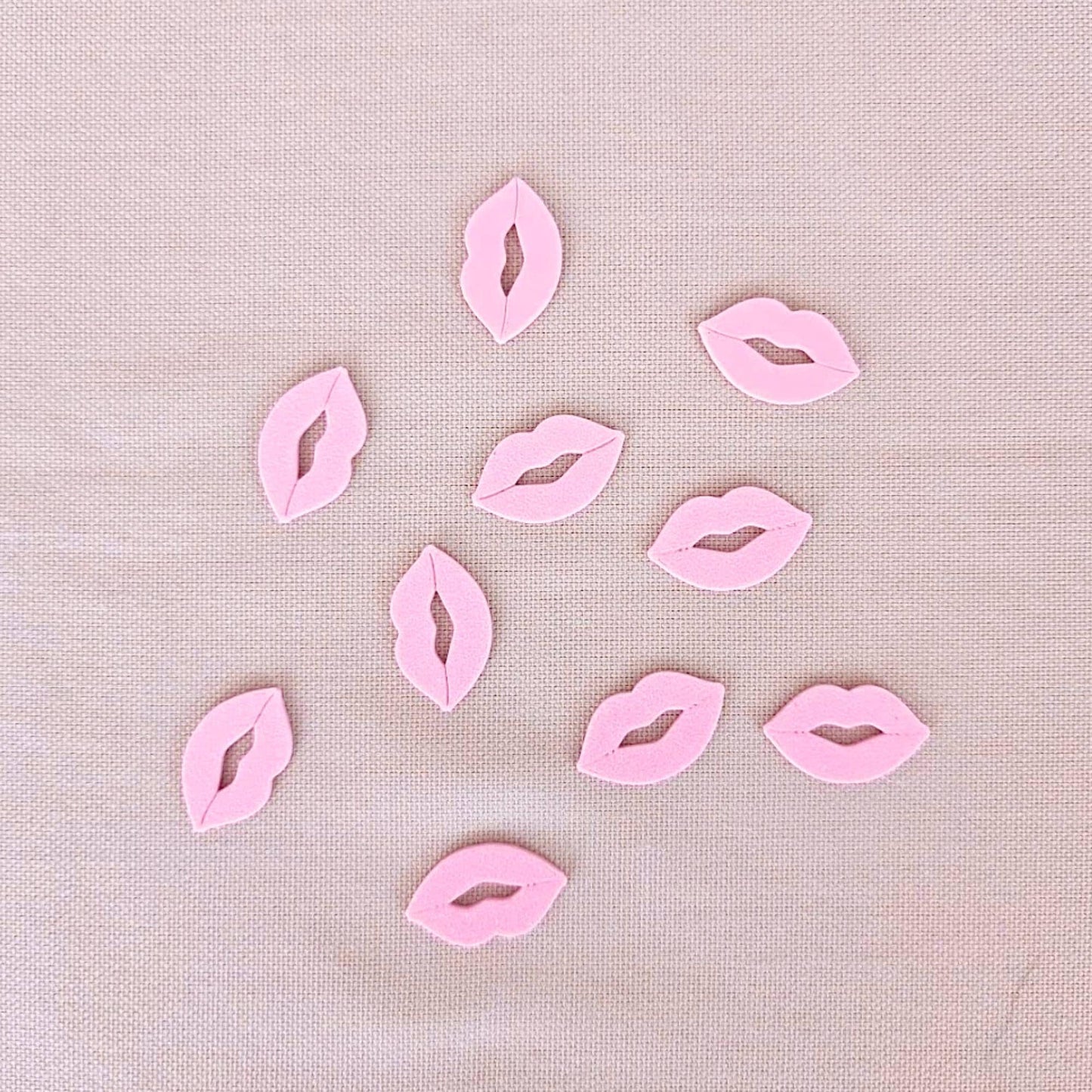 Valentine's Confetti, Hearts, Lips & Love Letters, 3D Printed Table Scatter, Valentine Decor, Romantic Party Details, Gift Wrapping