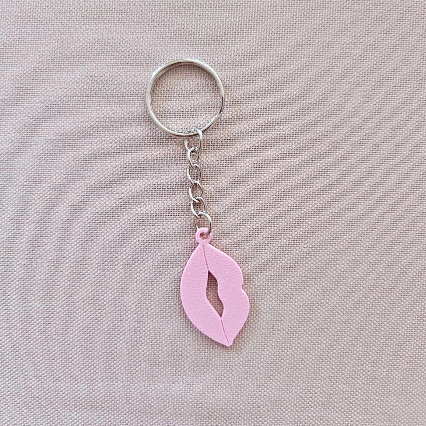 Valentine Keychains, Hearts, Lips & Love Letter, Cute Valentine Gift, 3D Printed Keyring, Small Love Token, Key Accessories