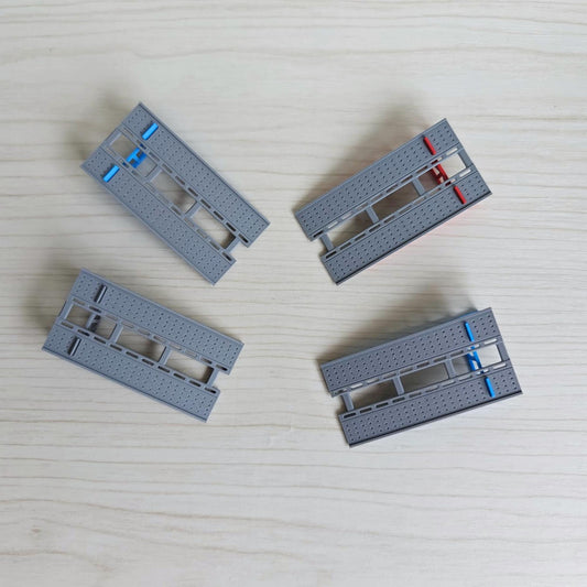 Miniature Single Car Ramp, 1/64 Scale Diecast Display Car Ramp, Mini Garage Diorama, 3D Printed for Hot Wheels Scale