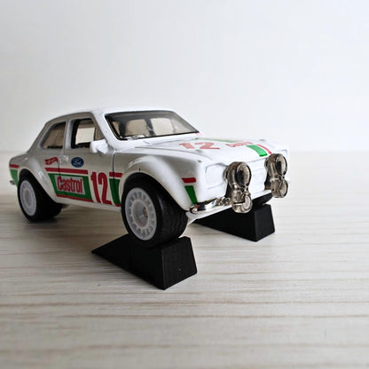 Miniature Wheel Ramps, 1/64 Scale Mini Car Display Stands, Mini Garage Diorama, 3D Printed for Hot Wheels Scale
