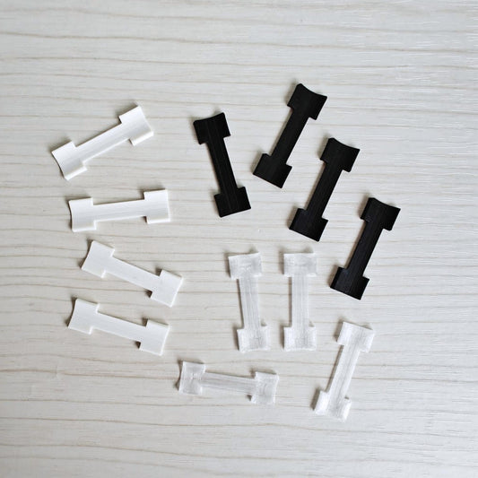 Miniature Wheel Chocks, 1/64 Scale Mini Car Display Accessories, Mini Garage Diorama, 3D Printed for Hot Wheels Scale