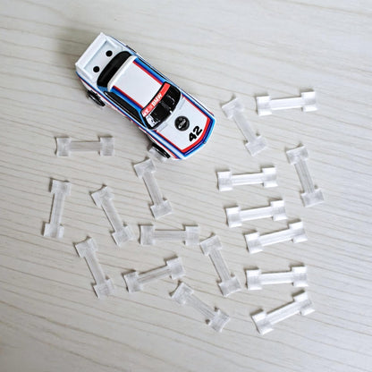 Miniature Wheel Chocks, 1/64 Scale Mini Car Display Accessories, Mini Garage Diorama, 3D Printed for Hot Wheels Scale