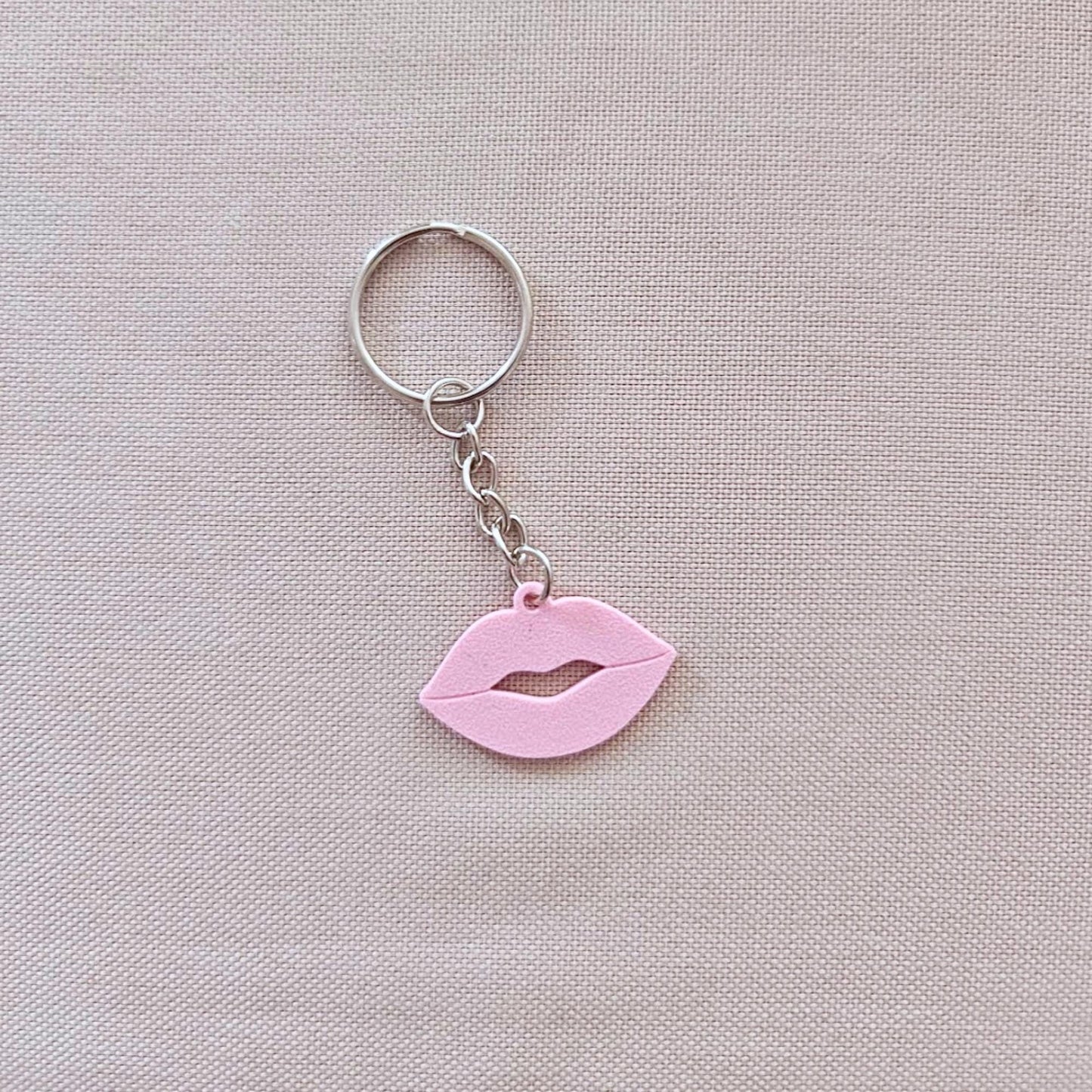 Valentine Keychains, Hearts, Lips & Love Letter, Cute Valentine Gift, 3D Printed Keyring, Small Love Token, Key Accessories