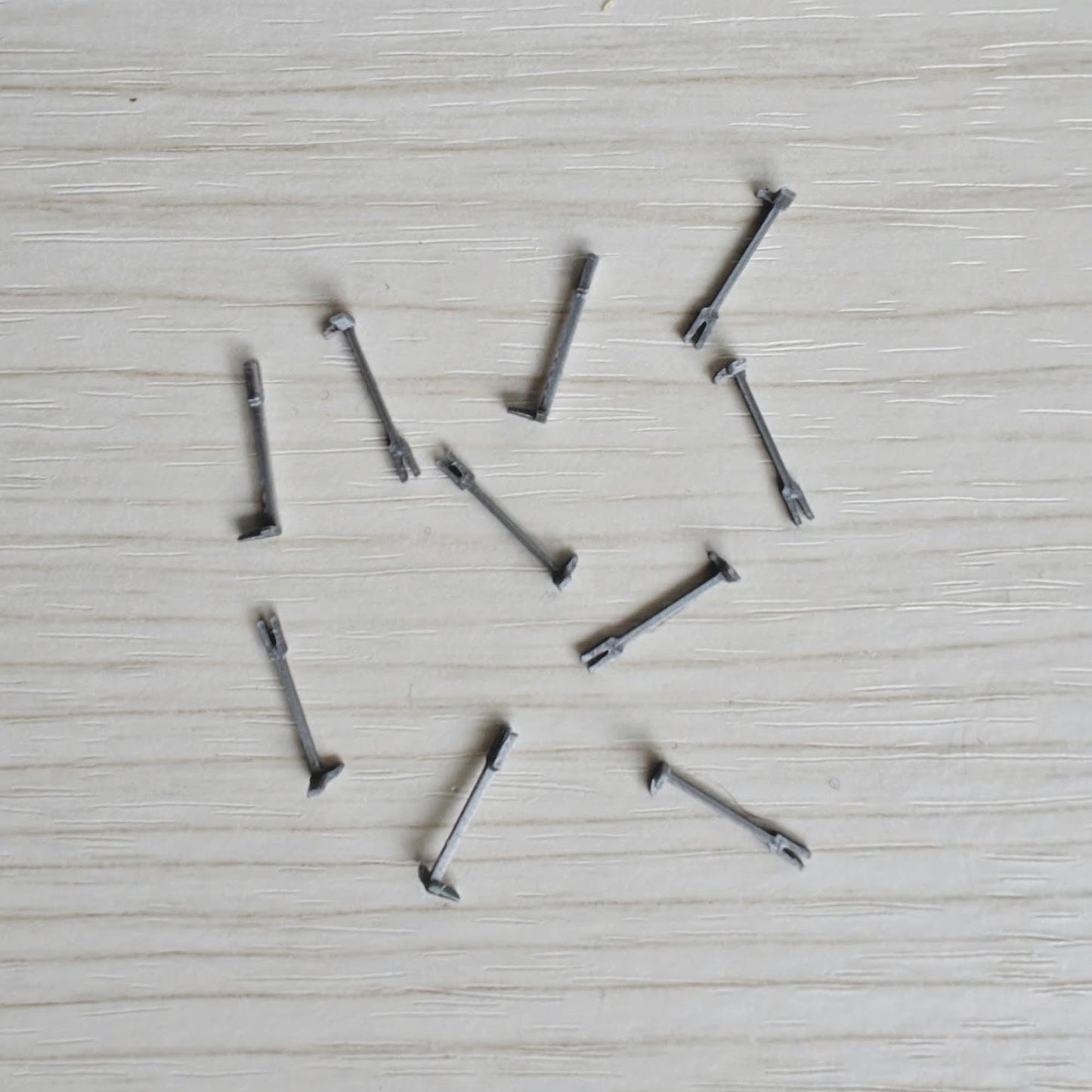 Miniature halligans in 1/64 scale for fire truck diorama accessories