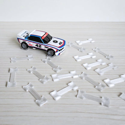 Miniature Wheel Chocks, 1/64 Scale Mini Car Display Accessories, Mini Garage Diorama, 3D Printed for Hot Wheels Scale