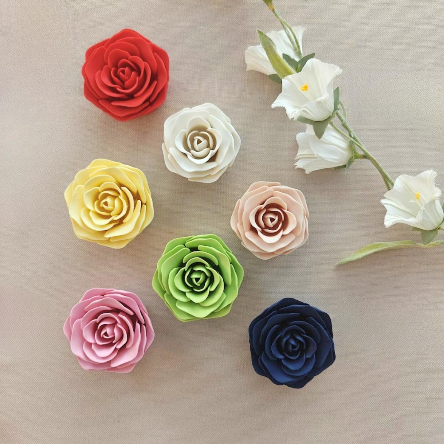 Everlasting Roses, Realistic Red Rose That Never Wilts, Decorative Floral Gift, 3d Printed Faux Flowers