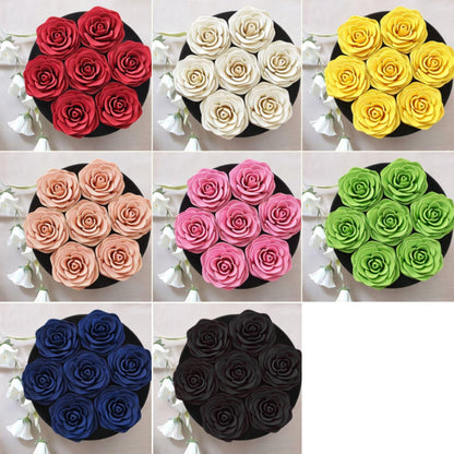Timeless Rose Box, Forever in Bloom Decorative 3d Printed Gift Box with Hidden Storage, Faux Flowers