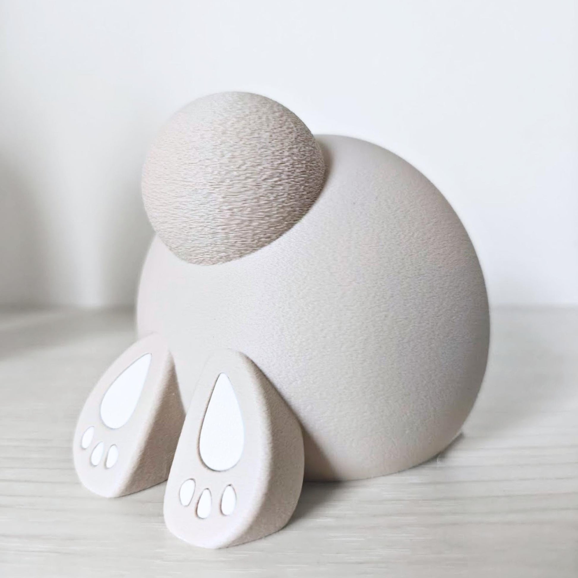 Bunny Bookends, Modern Easter & Spring Book Decor, Gift for Book Lovers, 3d print