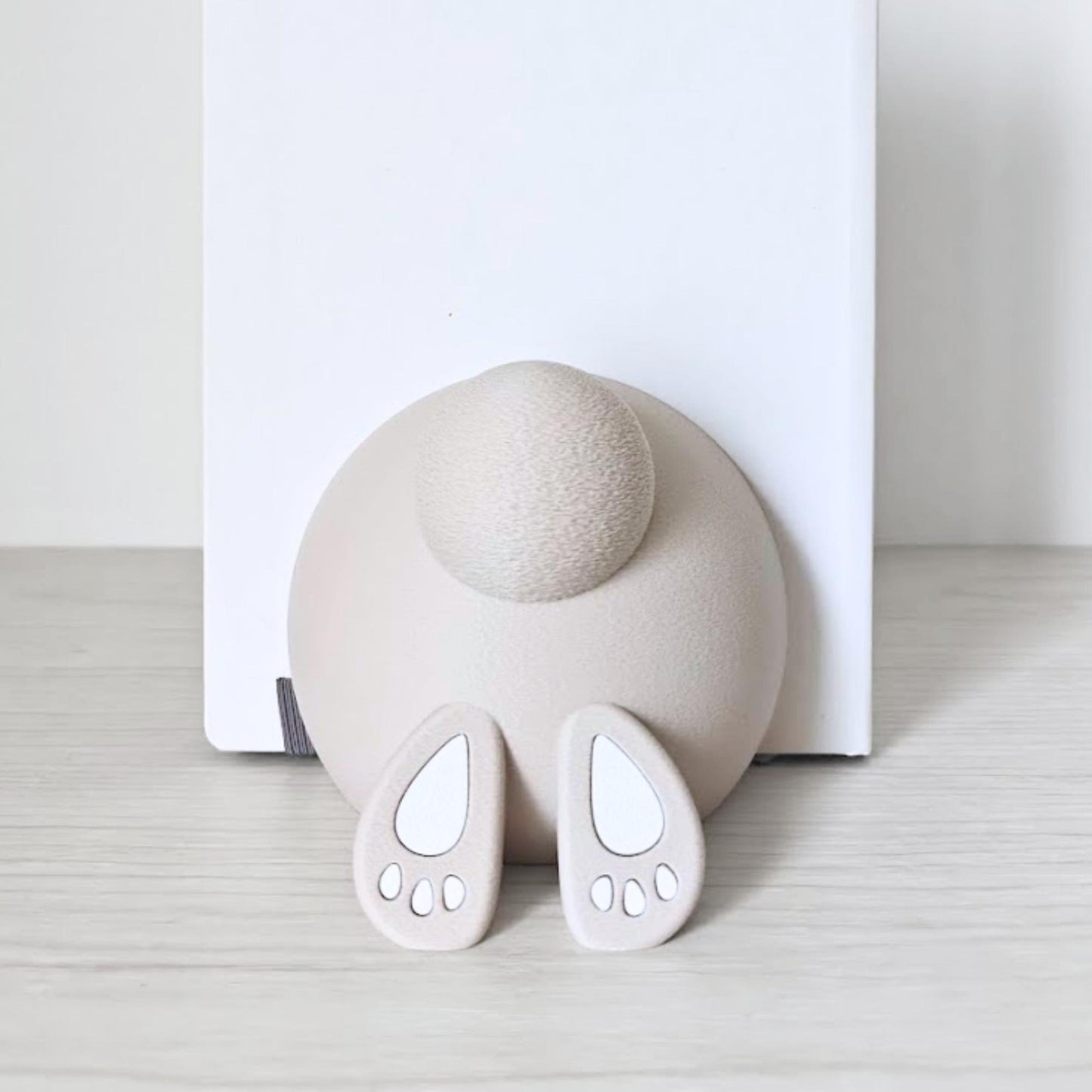 Bunny Bookends, Modern Easter & Spring Book Decor, Gift for Book Lovers, 3d print