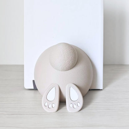 Bunny Bookends, Modern Easter & Spring Book Decor, Gift for Book Lovers, 3d print