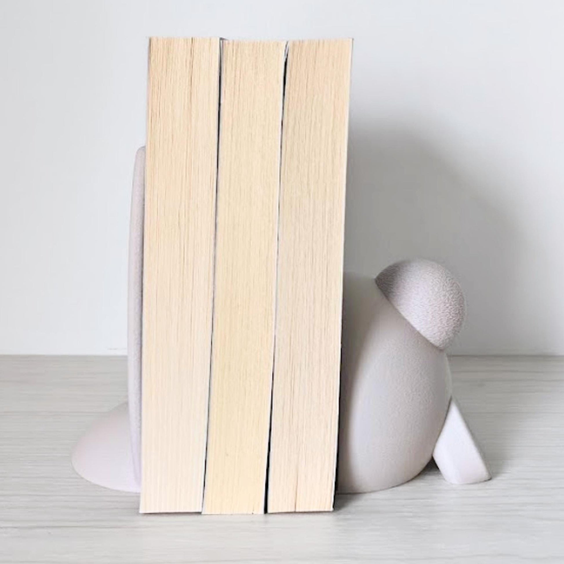 Bunny Bookends, Modern Easter & Spring Book Decor, Gift for Book Lovers, 3d print