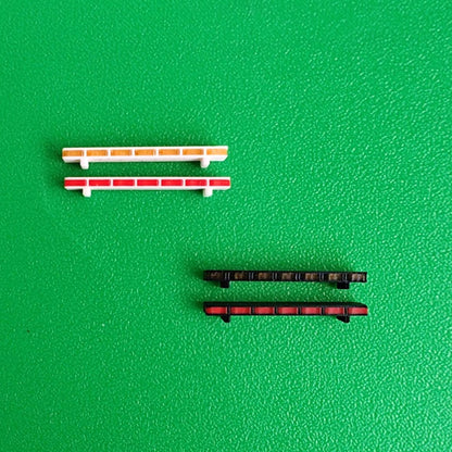 Roof light bar color variants white transparent red and black options
