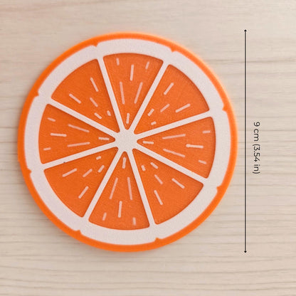Coaster with dimensions