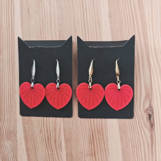 Leaf Earrings Anthurium, Plant Jewelry Gift for Plant Lovers, Plant Gift, Leaf Design, 3d printed