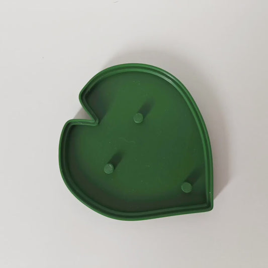 Monstera Soap Dish with Draining Tray, Soap Plate Rack, Bathroom or Kitchen Accessories, 3D printed Leaf Soap Holder
