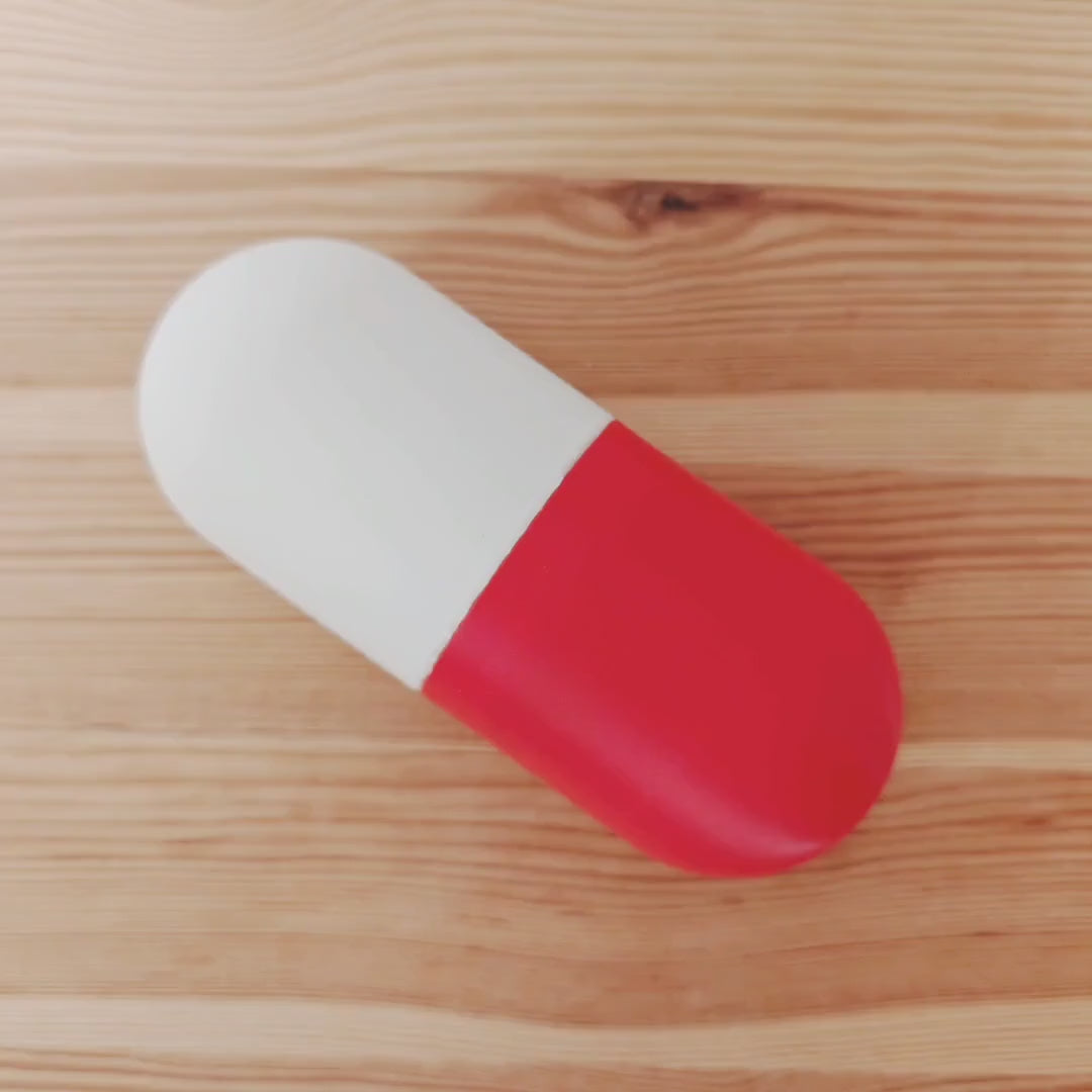 Pill Capsule Box for Secret Messages, Tiny Treasures or Sweet Surprises, Candy Storage, Romantic Love Message, Valentines Gift Box, 3d print