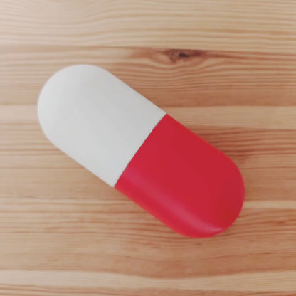 Pill Capsule Box for Secret Messages, Tiny Treasures or Sweet Surprises, Candy Storage, Romantic Love Message, Valentines Gift Box, 3d print