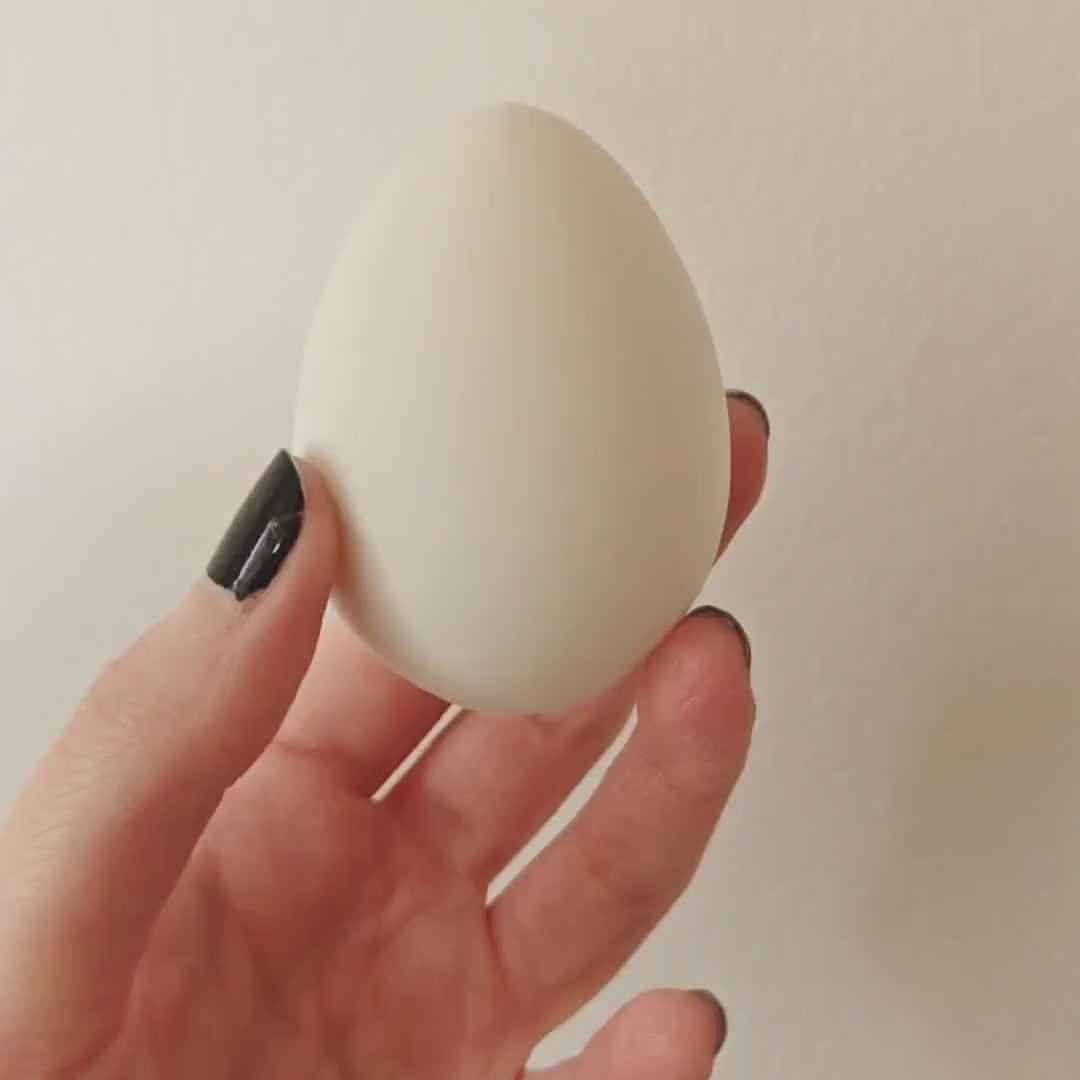 White 3D Printed Eggs, Plain Eggs for DIY Projects, Blank Egg Coloring, Easter Egg Paint, Easter Crafts, Table Decorations