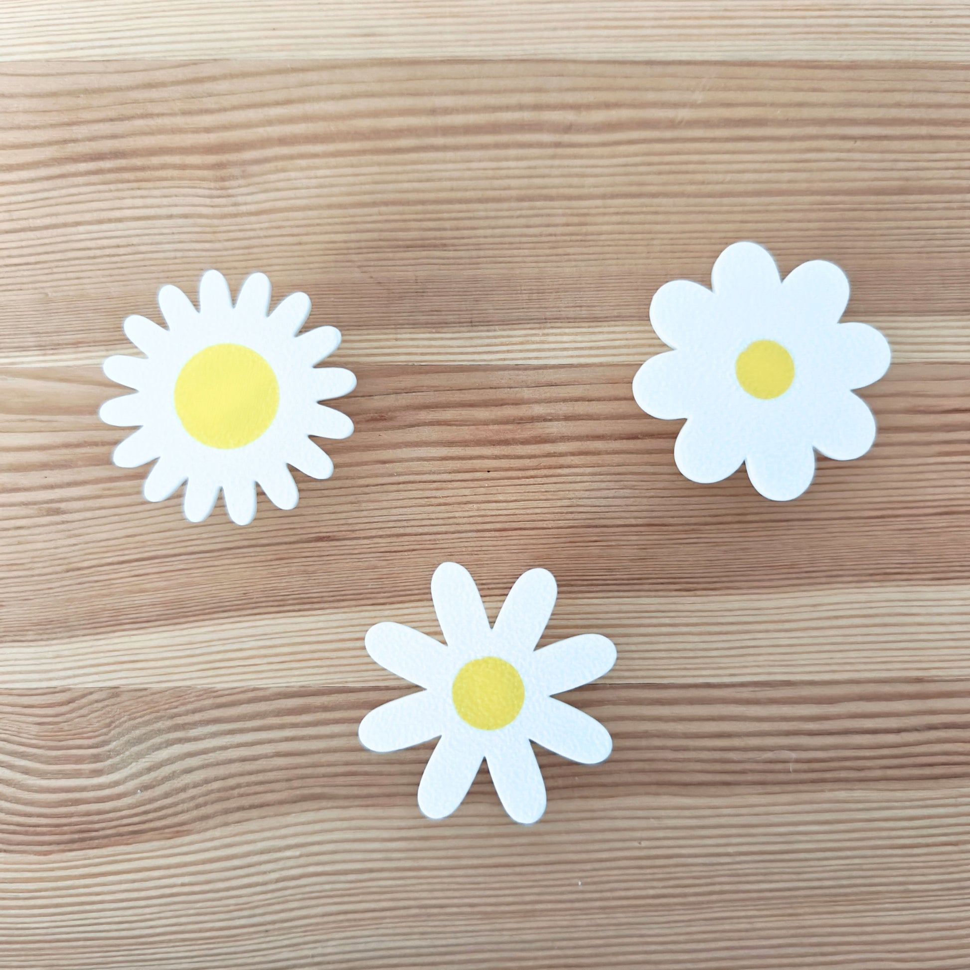 Daisy Knobs for Drawer or Door, Floral Cabinet Handles