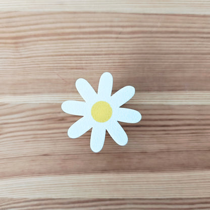 Daisy Knobs for Drawer or Door, Floral Cabinet Handles