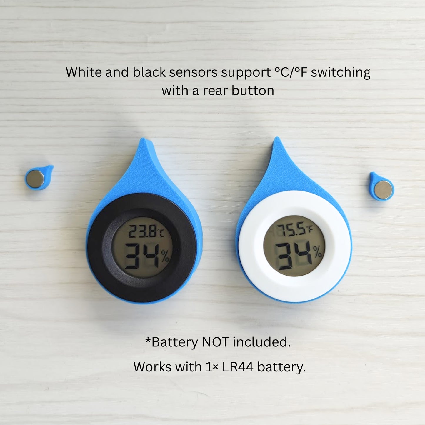 Thermometer Hygrometer Holder – Magnetic Mount