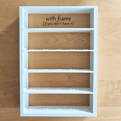 Grid Inserts for IKEA Sannahed Frame 21x30 cm, for Lego Figurines